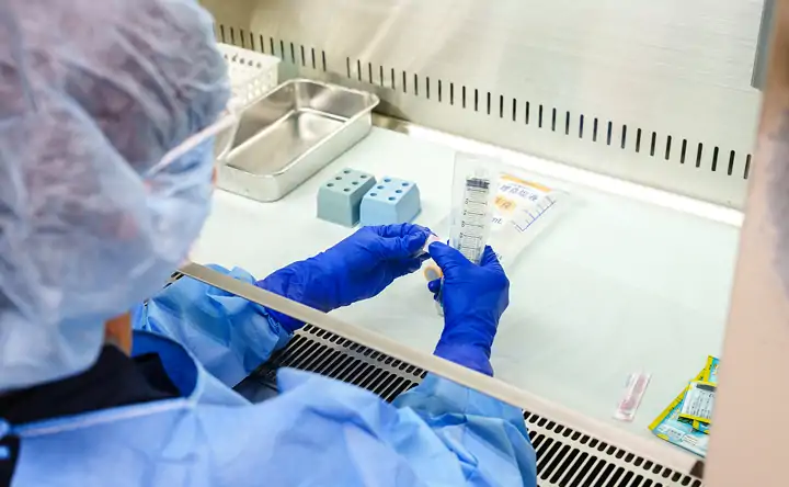 抗がん剤の混注業務